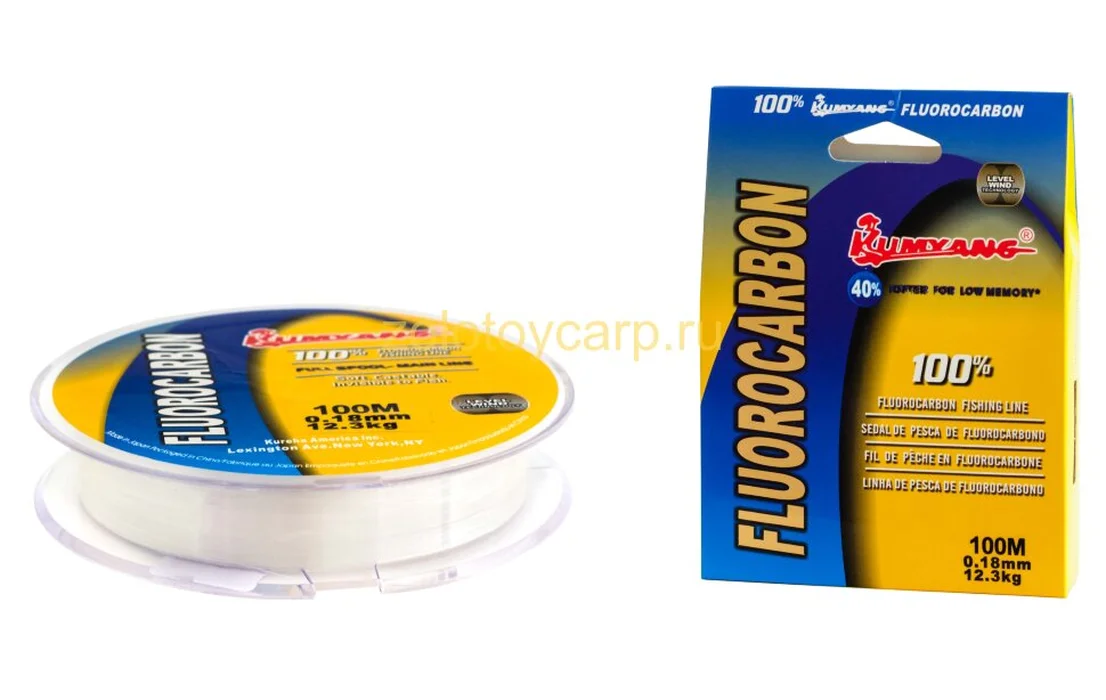 Леска 100м. FLUOROCARBON 100%